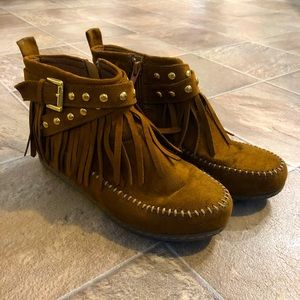 ❗️SALE❗️Moccasin booties